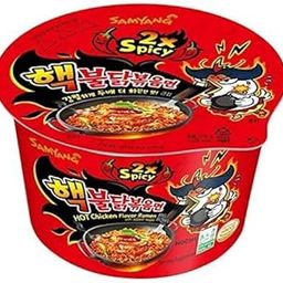 Sam Yang Hot Chicken 2X Spicy Bowl Noodles-105Gm|Pack Of 1| Imported-image-41