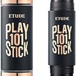 ETUDE Play 101 Stick Contour Duo #3 (21AD) | Creamy Shading and Highlighter Duo for Easy Contouring Makeup| Kbeauty-26