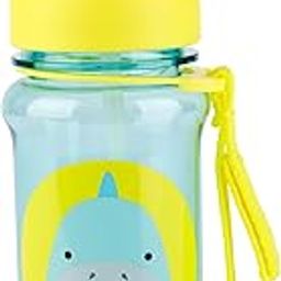Skip Hop Zoo Straw Bottle with Tritan Renew, BPA-Free & PVC-Free Sippy Bottle for Kids, 355 mL Sipper - Shark-image-70