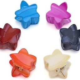 Splendid Butterfly Hair Clip Hair Accessories for Women and Girl (Pack of 6) (Size: M) (Skr68924), Multi-Colour-image-17