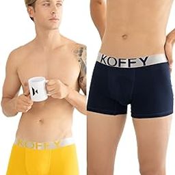 Men's Malleable Cotton Lycra Long Trunk with Minus Cutting Pouch and Moisture Wicking Properties-image-58