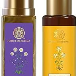 Forest Essentials Travel Size Body Mist Honey & Vanilla & Forest Essentials Hair Cleanser Amla Combo-39