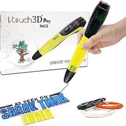 WOL3D I Touch Pace 3D Pen (Yellow) for 3D Printing with Speed Control, Advanced Temperature Regulation, OLED Display & Ergonomic Design – Compatible with Variety of Filaments for Creative DIY, Art.-image-74