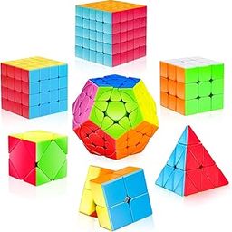 AuntyFey Speed Cube Set, 7 Pack-image-53