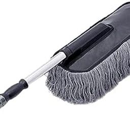 Kazenzo Microfiber Flexible Duster Car Wash | Car Cleaning Accessories | Microfiber | Brushes | Dry/Wet Home, Kitchen, Office Cleaning Brush with Expandable Handle-image-57