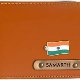 Customised Personalised Wallet Gift for Men | Leather Wallet for Men & Boys | Personalized Name Wallets Charm Purse for Lover | (Tan)-picture-26