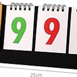 Ubervia FABOBJECTS® Tabletop Countdown Standing Calendar Standing Countdown Calendar Reversible Stand Calendar_142108-image-54