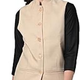 WoWomen's Cotton Blended Festive Nehru Jacket/Waistcoat (VASTRAATS1414-44)-picture-31
