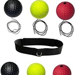 THE STYLE SUTRA® Boxing Balls Improve Reaction Speed with Headband for Fitness Workout | Sporting Goods | Boxing, Martial Arts & MMA | Training Equipment & Supplies | Punching Bags-image-73
