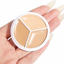 Bikaso Fit Cover Up All Pro Concealer | 3 in 1 concealer palette Full coverage | Hides Blemishes, Flaws & Dark circle | Moisturizing | Long-lasting | Oil Control-image-27