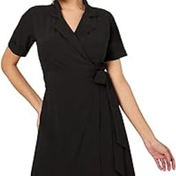 Women’s Blazer Midi Dress | Short Sleeve Solid Shirt Collar Dress with Tie-Ups | Perfect for Party & Formal Wear-picture-38