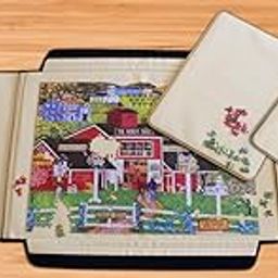 Puzzle Table - Folding Fabric Mat-25