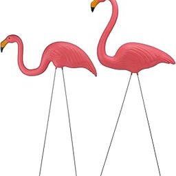 Northlight Set of 2 Tropical Pink Flamingo Outdoor Lawn Stakes 33"-image-13