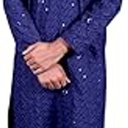 Men Stylish Casual Blue Colour Kurta-image-40