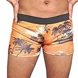 Men's Printed Swimming Short/Trunk-image-72