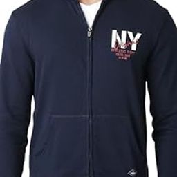 Men's Cotton High Neck Car Jacket-image-34