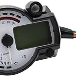 Enakshi® Motorcycle LCD Digital Panel Instrument Assembly Voltmeter Thermometer Guage|Parts & Accessories | Motorcycle Parts | Instruments & Gauges | Other Instruments & Gauges-image-105