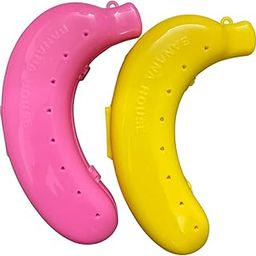 Kedy GreyX Banana Box - Premium Protective Case for Fresh Bananas | Kids Lunch Box | Now Available in a Combo Pack (Pink and Yellow)-picture-10