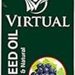 VIRTUAL 100% Pure Grapeseed Oil For Hair Growth, Skin Tightening, Face Massage, Acne Cold Pressed Natural Oil for Multipurpose Use (100 ml)-picture-16