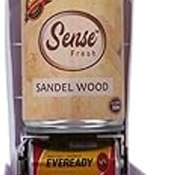 SENSE Fresh Sandalwood Dark Yellow Air Freshener Spray Pc of 4 | Traditional Woody Scent for Meditation and Home | Long Lasting and Subtle | Simple to Use-97