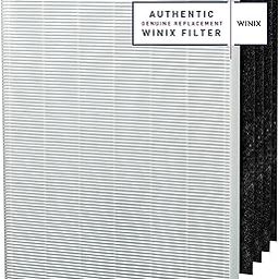 Winix Genuine 115115 Replacement Filter A for C535, 5300-2, P300, 5300, White/Black-12