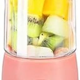 Plastic Portable Electric Mini Juice Maker | Blender Grinder Mixer Usb Rechargeable Mini Juicer Blender For Smoothies, Juice And Shakes With 4 Powerful Blades-13