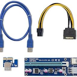 Microware Riser PCI-E 1x - 16x | USB 3.0 | ver. 007C | SATA/PCI-E 6pin-image-37