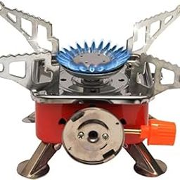 VIPREKHO Portable Camping Gas Stove with Cylinder Mini Powerful Butane Gas for Travelling Portable Lightweight Gas Burner for Emergency Use, Hiking, Outdoor Travel Stove | 1 Pcs-image-6