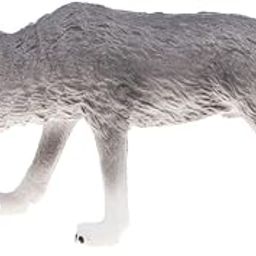 PVCLifelike Predator Animal Model Toy, Walking Wolf Action Figure for Kids and Toddlers, Educational Toy, Birthday Presents|Toys & Hobbies | Educational | Science & Nature |1 x Wolf Model-14