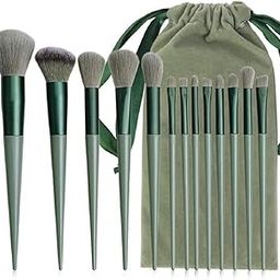 Makeup Brush Set Kit - 13 Pcs Premium Synthetic Kabuki Eye Shadows Make Up Brushes, Eyeliner Brushes Blending Face Powder Blush Cosmetics Brushes Tool Kit-picture-45