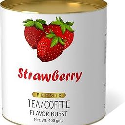 Strawberry Flavor Burst. Just add to your Tea, Coffee, Frappe, Milkshake, Hot Milk (250gm)-85