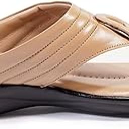 Orthopedic Series Women's Comfort Slip-On Slippers | Stylish V-Strap Toe-Ring Sandals Footwear for Women-image-96