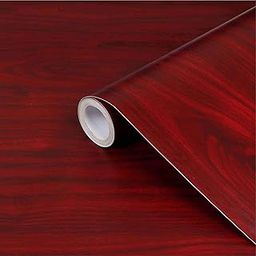 CVANU 24X25 inch Wood Grain Texture Car Dashboard Trim Vinyl Wrap Decal (Wood Grain Texture)-image-7