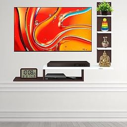 EVETO Engineered Wood 50 Inch TV Unit/TV Stand/Floor Standing TV Unit/TV Cabinet/TV Entertainment Unit (Wenge White)-picture-10