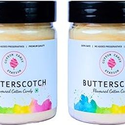 Cotton Candy Butterscotch Flavour - 20G (Pack Of 2) | Light | Vegan | Perfect for Parties | Birthday Parties/Weddings/Festivals/Baby Showers/Corporate Events | 100% Safe | No Added Preservatives-image-99