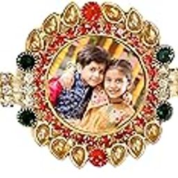 Personalized Rakhi Bracelet with Photo, Customized for Brother, Bhaiya. Best gifts for Rakshabandhan-image-60