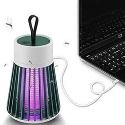 Mosquito Killer Night Light,Smart Optically Controlled Insect Killing Lamp,Fly Insect Bug Mosquito Kill Zapper Killer USB Fly Trap M2-image-2
