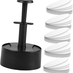 Hamburger Patty Press with 100Paper Burger Press for Sausage Outdoor Camping-image-60