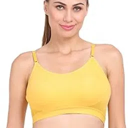 amour secret Women's Lightly Padded Sports Bra Free Size S3017 Fit to Size (32-36)-picture-5