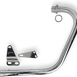 EAZ Dual-Sensor Bend Pipe Free Flow For Extra Loud Sound For Royal Enfield J Series New Bullet, Classic Reborn, Meteor 350cc.-image-42
