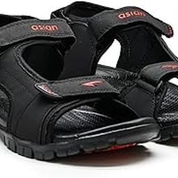 Mens VISTARA-35 Casual Sandals with adjustable velcro closure for easy wear with flexible fitting and trendy and stylish looks ideal for everyday use for mens as well as boys-picture-43