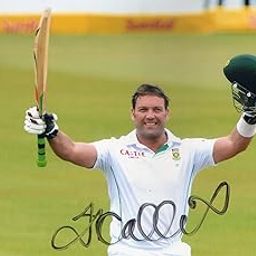 5x7 Inches Original Autographed Photo of South African Cricketer Jacques Kallis-image-95