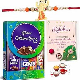 Rakhi for Kids Boy, Kids Girl with Chocolate Box-Premium Chota Bheem Metal Rakhi with Celebration Chocolate Box for Children-image-31