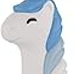 BeeBaby Unicorn Brush Buddy Toothbrush for Kids 3-6 Years, Soft Handle for Easy Grip, 10 x Softer Tapered Bristles Ideal for Milk and Permanent Teeth, 100% BPA Free. Blue-image-96