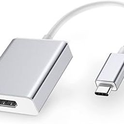 USB C to HDMI Adapter, Aluminum Portable USB C Adapter, Supports 4K 60Hz, for MacBook Pro, MacBook Air, Pixelbook, XPS, Galaxy, and More (Silver)-image-56