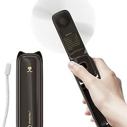 LETSCOL Mini Handheld Fan, Small Portable Travel Fan, 3 in 1 USB Fan, Foldable Pocket Fan for Women Makeup-picture-14