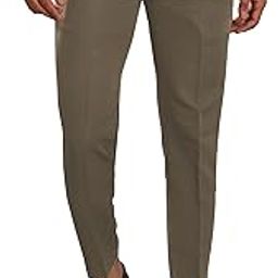 DEDART Men's Slim Fit Ankle Length Formal Trousers – Stretchable Poly Lycra Fabric-image-22