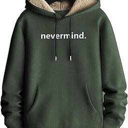Stylish Printed Fur Hoodie for Men | Winter Wear Hooded Sweatshirt | Cozy Hoodies for Men Fur Hoodies Never Mind-image-95