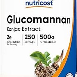 Nutricost Glucomannan Powder (Konjac extract) - 500 Grams-19