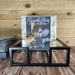 INDIAN DECOR 46386 Black Vinyl Record Storage, LP Record Box, Album Rack, Decor, Audio hardware, Gift for an Audiophile-31